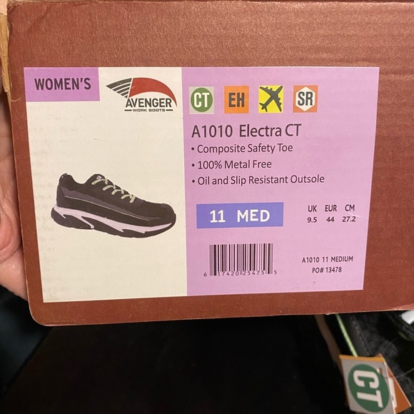 Avenger A1010 Electra CT size 11 work, safety, utility shoe w/ composite toe. - Picture 2 of 9